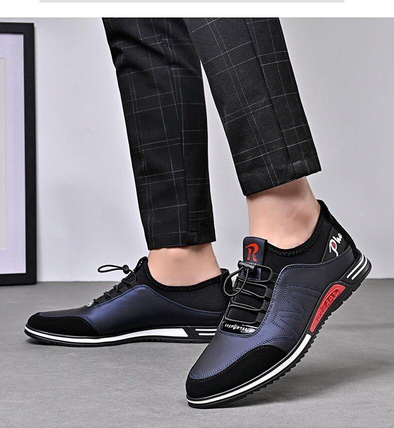 Full leather fashion business casual shoes