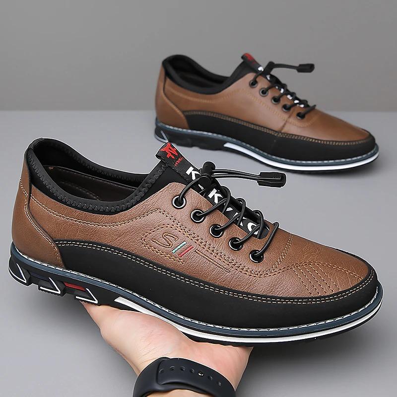 Men's Oxfords Embroidery Dress Shoes Plus Size Comfort Shoes Walking Casual