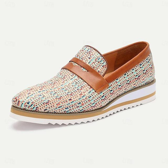 Men's Loafers & Slip-Ons Crochet Penny Loafers