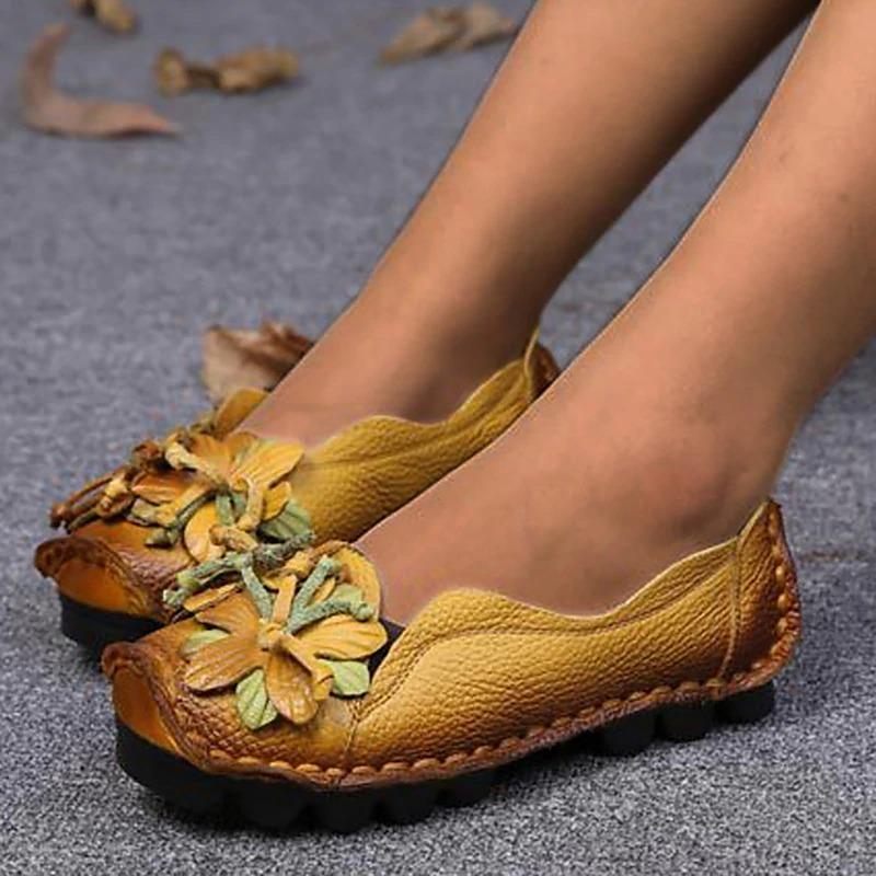 Women's Flats Slip-Ons Plus Size Soft Shoes