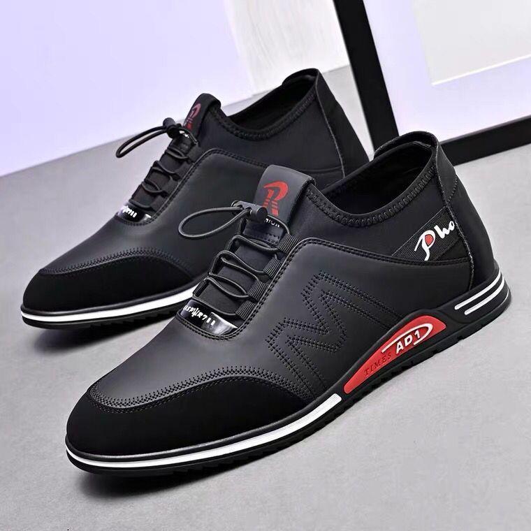 Full leather fashion business casual shoes