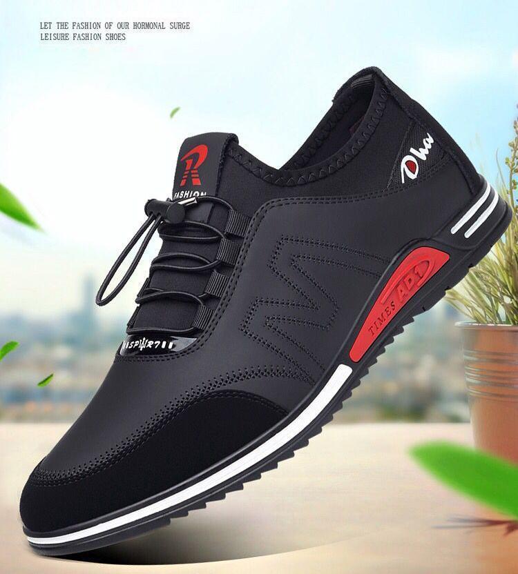 Full leather fashion business casual shoes