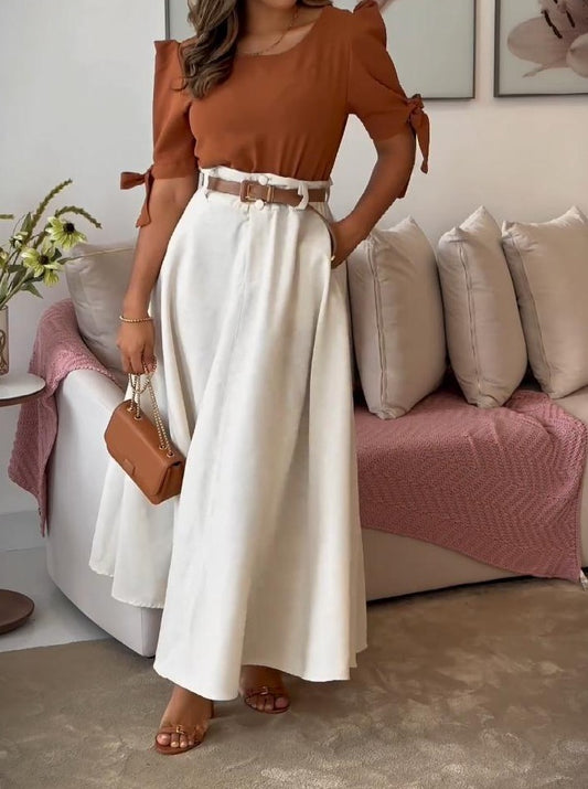 Linen skirt