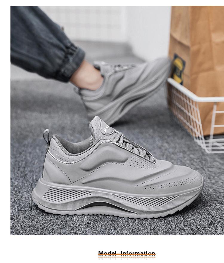 Thick sole heightening sneakers