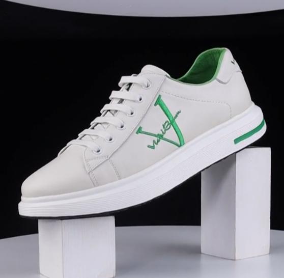 Letter white sneakers