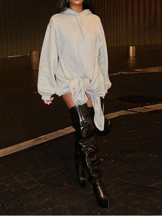 Stylish Loose Hoodie/Dress