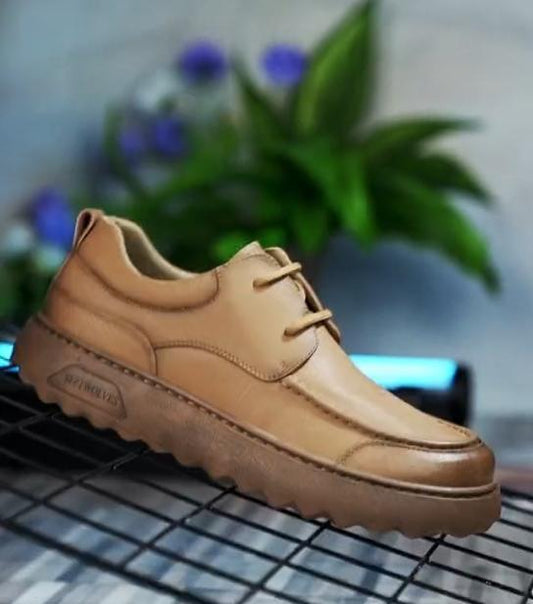 Breathable men's leather shoes leisure sports fashion shoes