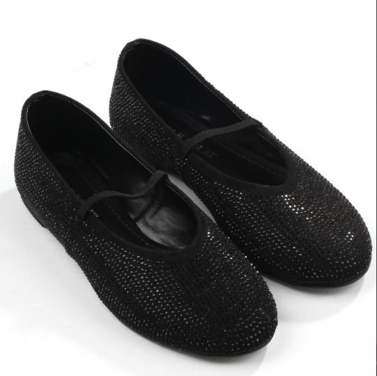 Sparkly Rhinestone Ballet Flats