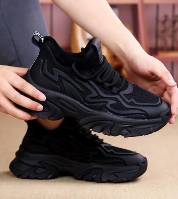 Breathable anti-slip high mesh shoes