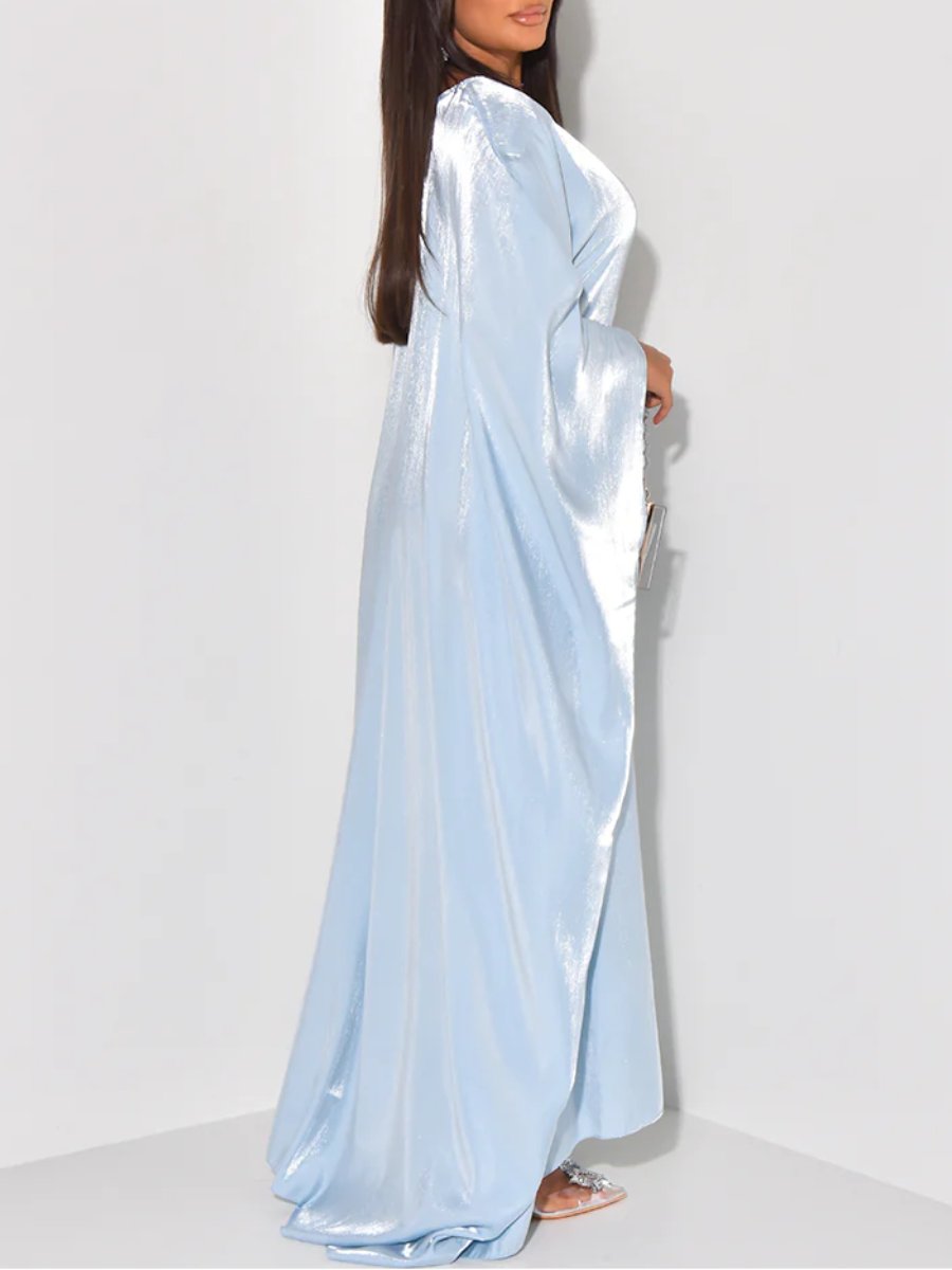 Baby Blue Kaftan Dress